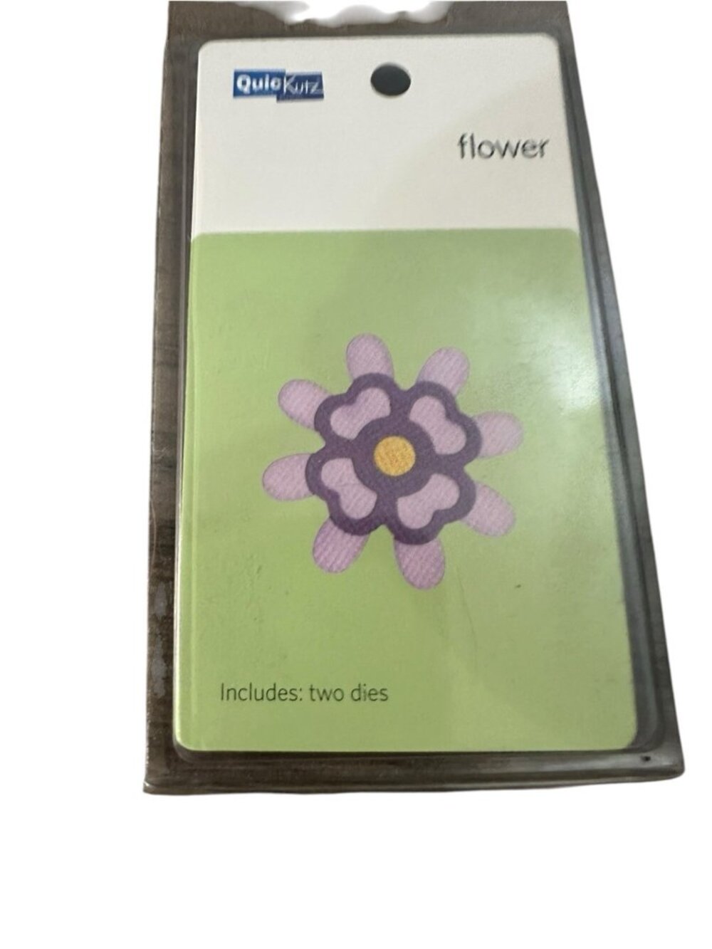 Quickutz 2x2 Die Set Flower Layered 2 Dies Paper Crafts Scrapbooking